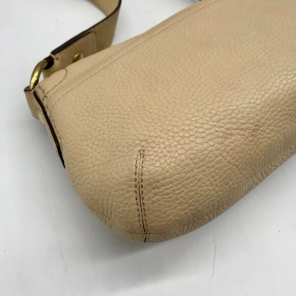 Vintage Coach Beige Pebbled Leather Soho Shoulder Bag 11840 - Picture 9 of 11